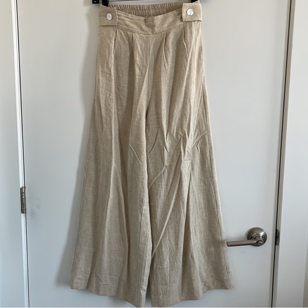 Free the Label Monaco Linen Pants - Picture 5 of 7